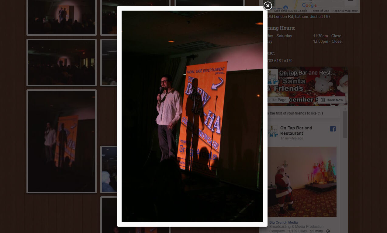 On Tap Lightbox View